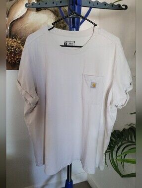 Carhartt Women's Love of Labor Graphic T-Shirt in oat milk Size 2X